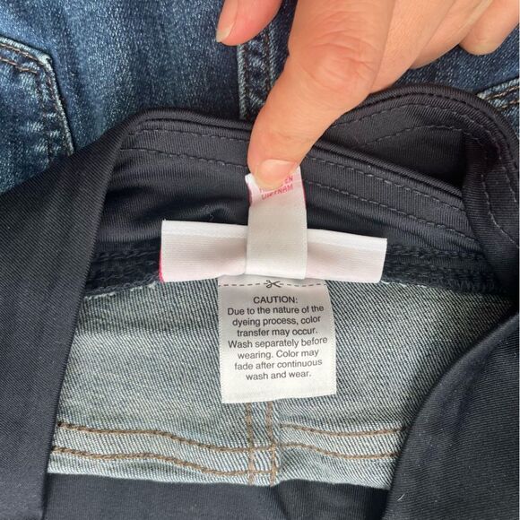 Isabel Maternity Bermuda Shorts Women’s Size 12/31 Blue - Picture 5 of 11